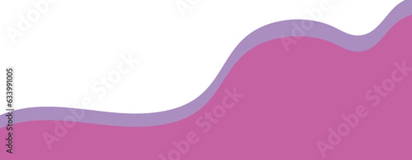 Obraz Aesthetic Wave Border