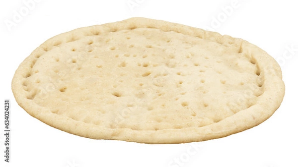 Fototapeta raw pizza base