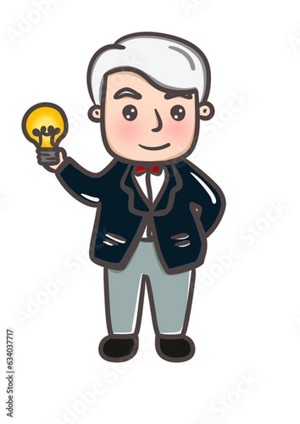 Obraz โทมัส อัลวา เอดิสัน