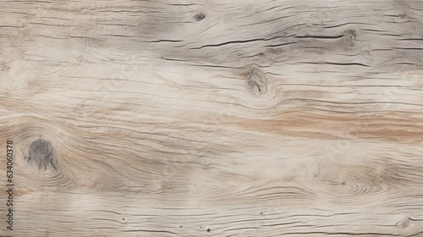 Obraz Bleached driftwood texture background.