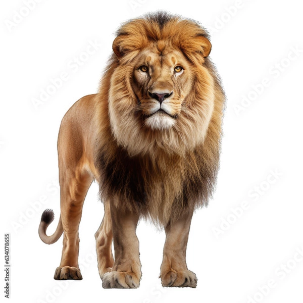 Fototapeta Lion generative ai 