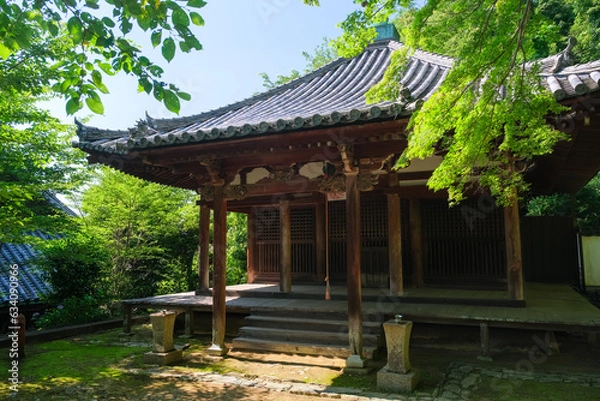 Fototapeta 和歌山市 紀三井寺 開山堂