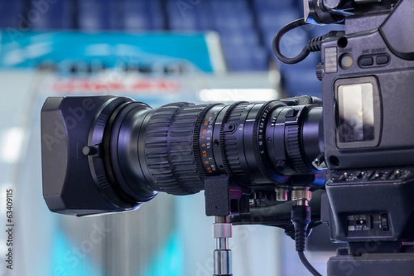 Fototapeta Video camera lens