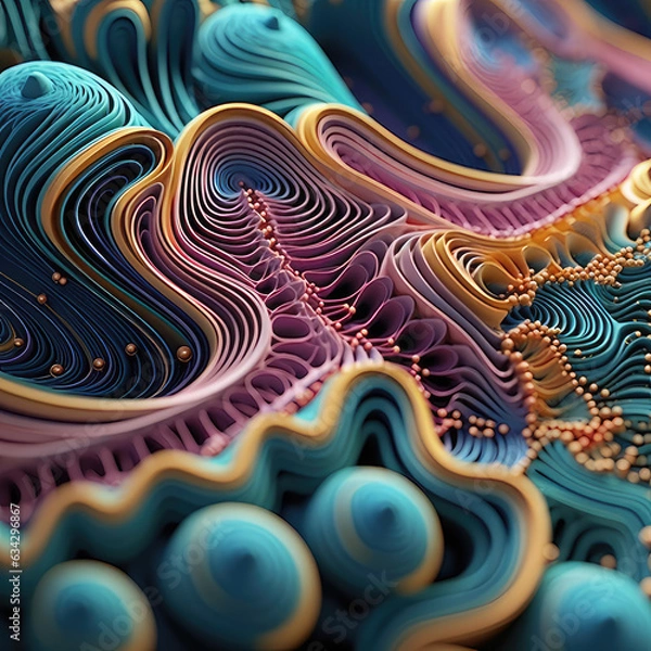 Obraz Colorful Ribbons