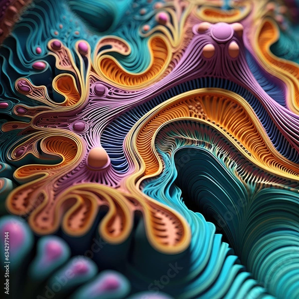 Obraz Colorful Ribbons 