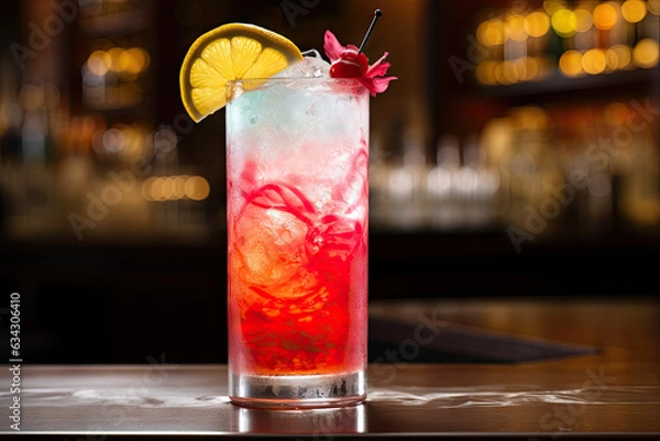 Obraz Beautiful Bar Mixed Drinks