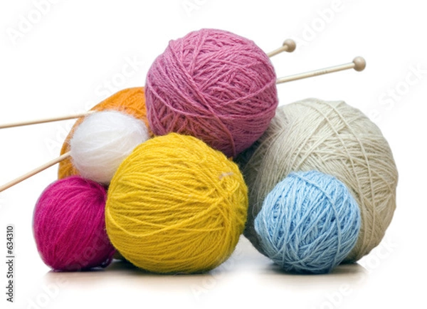 Obraz Kulki przędzy