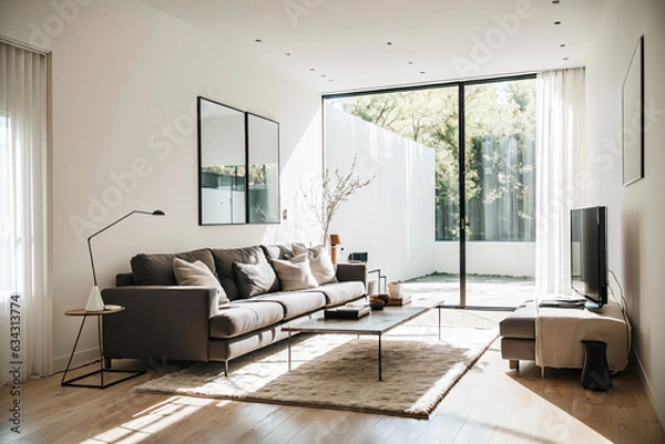 Fototapeta modern living room