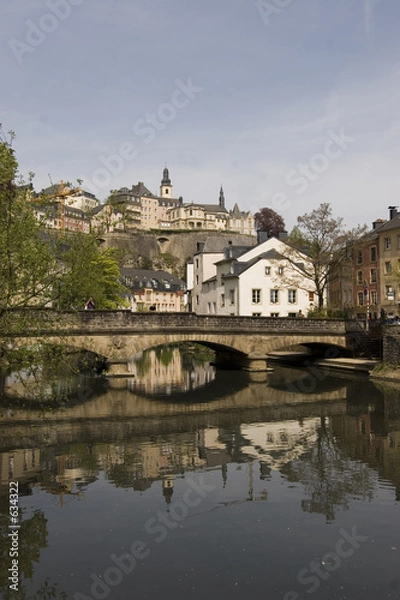 Fototapeta flussspiegelung