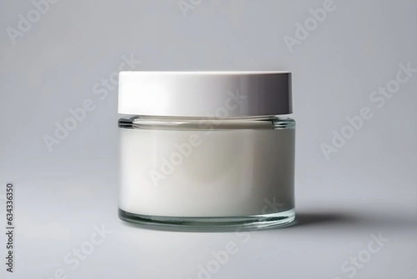 Obraz Schlichte Schönheit: Klarglas Tiegel Mock up