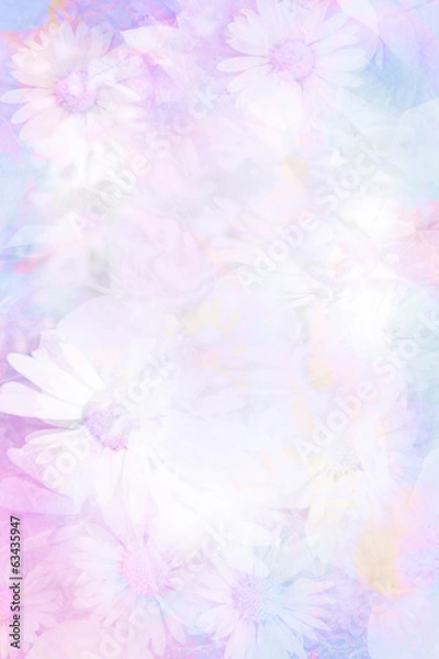 Fototapeta Pretty daisies artistic background
