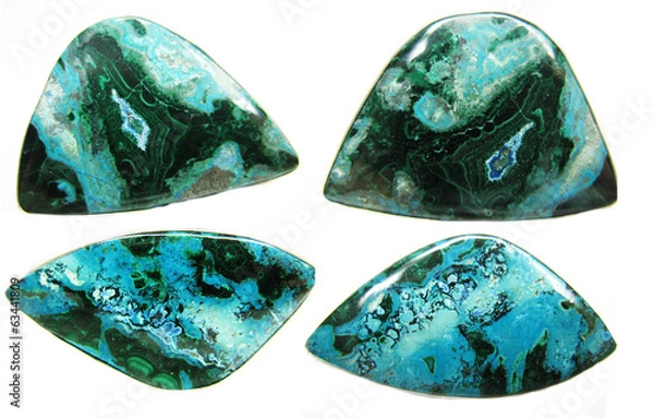 Obraz chrysocolla abstract texture geological mineral