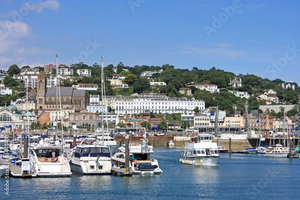 Fototapeta Torquay harbour, Devon