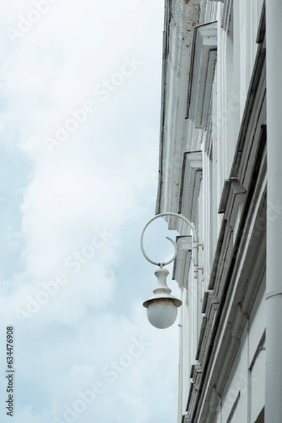 Obraz White old, vintage building