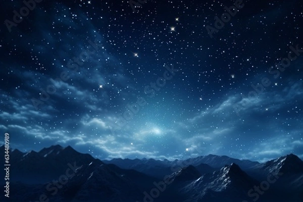 Obraz Starry sky at night