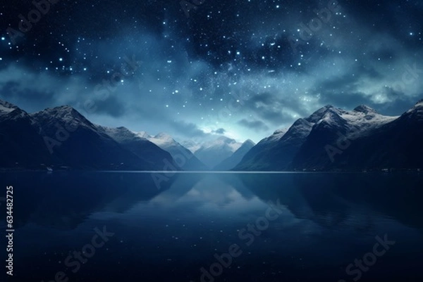 Obraz Starry sky at night