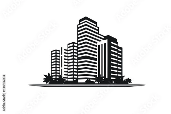 Obraz modern city skyline