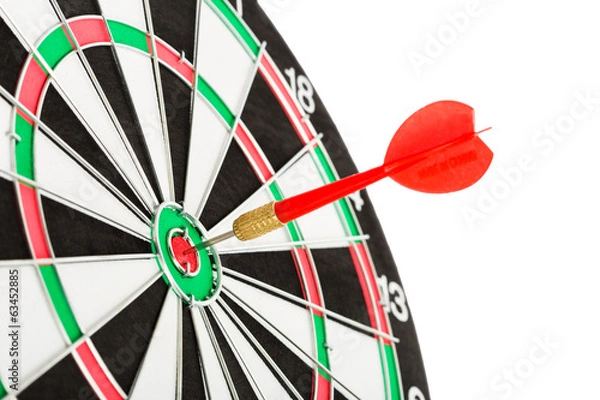 Fototapeta Dart closeup