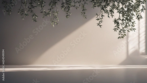 Obraz Minimalistic abstract gentle light blue background 