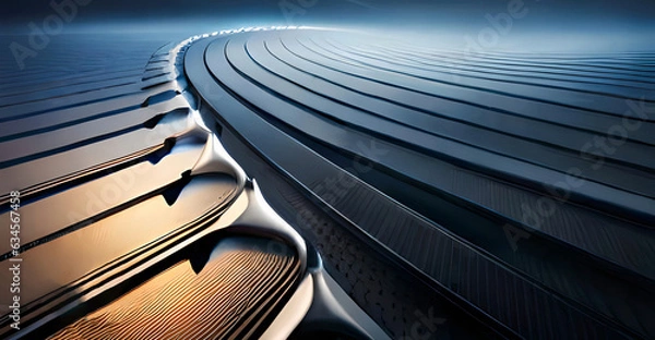 Obraz Abstract metal background