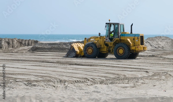 Obraz Engin de chantier