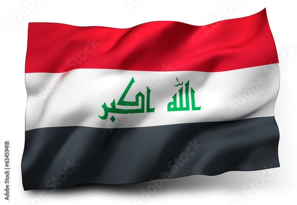 Obraz Flaga Iraku
