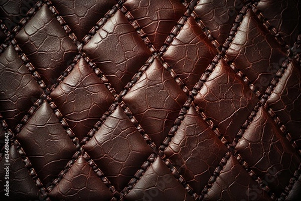 Obraz brown leather texture background