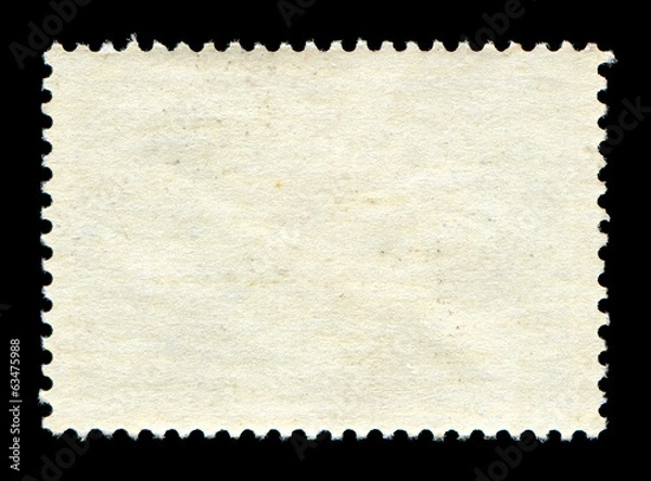 Obraz Blank postage stamp background