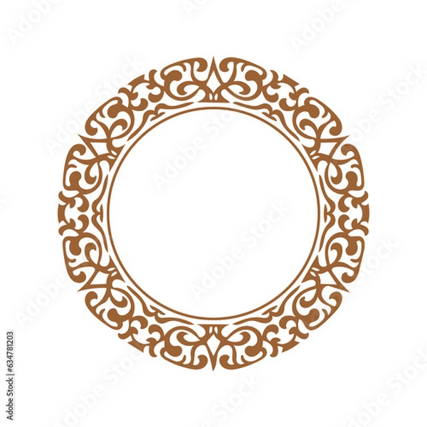 Obraz mandala frame scrollwork