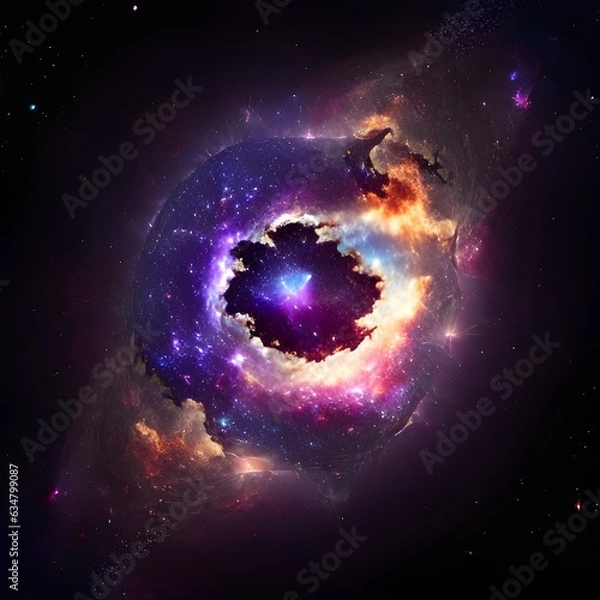 Fototapeta Abstract 8 5 6 9 10 12 pointed fractal cosmic sun burning in flame chaos star pentagram with cracked volcanic lava ground material symbolic realistic image

