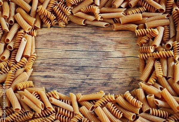 Obraz Cornice di pasta integrale