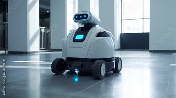 Obraz Little futuristic Robot Concept.