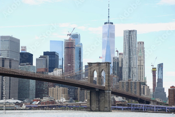 Obraz ブルックリンブリッジとマンハッタン