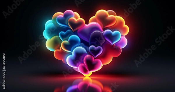 Obraz abstract rainbow background