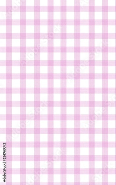 Obraz pink plaid pattern