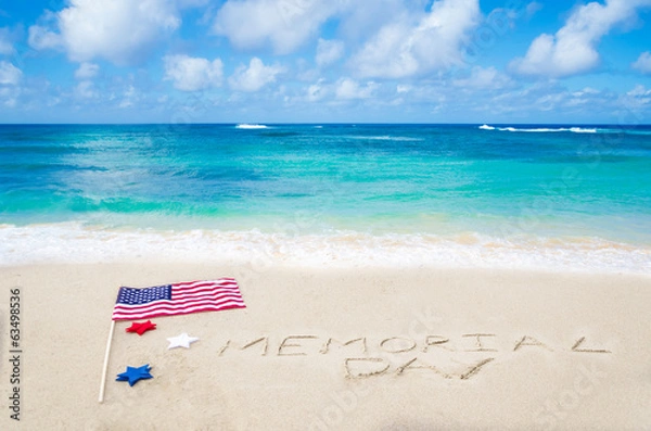 Obraz Memorial day background