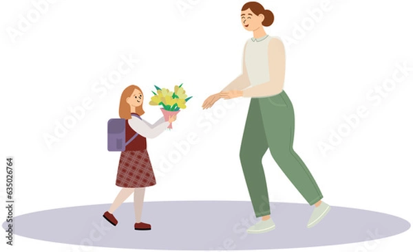 Fototapeta Back to school