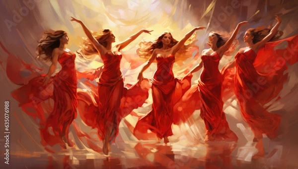 Obraz Tanzende Frauen