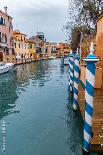 Obraz Views of Venice in December, Veneto, Italy