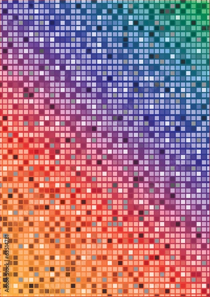 Fototapeta Abstract vector Mosaic Design