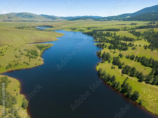 Obraz Zlatibor Summer.
Serene altitude lake embraced by mountains