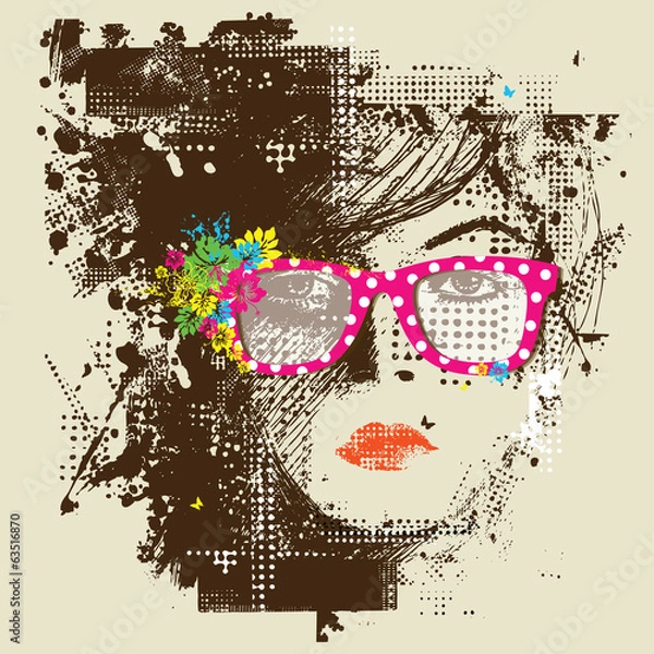 Obraz Women in sunglasses