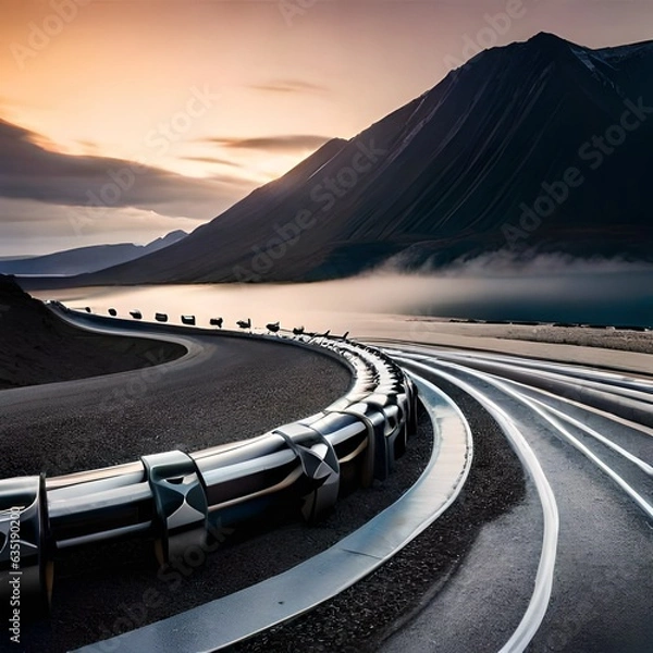 Obraz driving on the highway