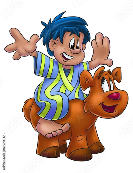 Obraz cartoon child