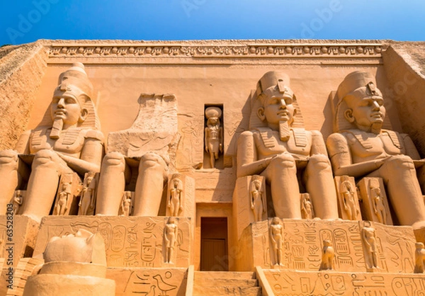 Fototapeta abu simbel egipt