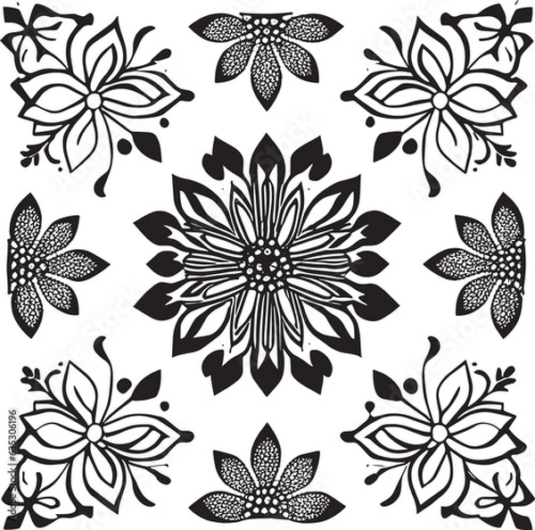 Obraz seamless floral pattern