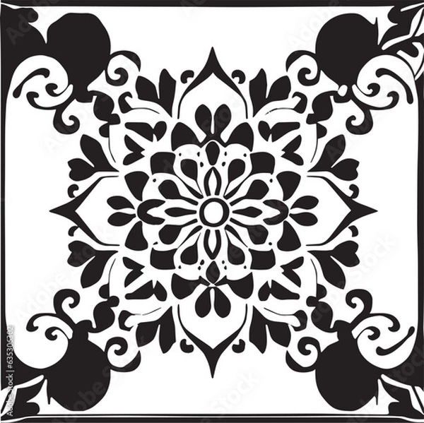 Obraz abstract floral background