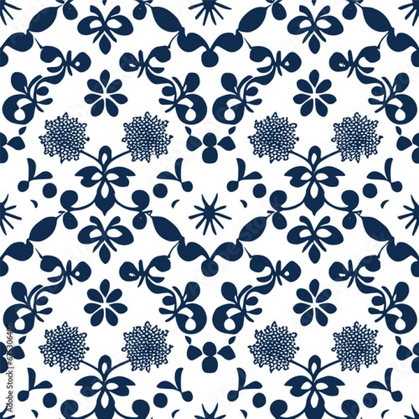 Obraz seamless floral pattern