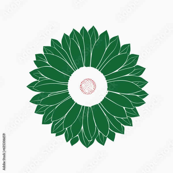 Obraz flower isolated on white