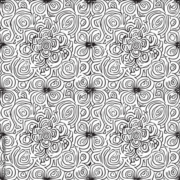 Obraz seamless floral pattern